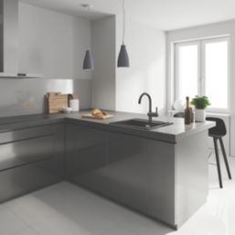 Grohe Minta Kitchen Mono Mixer Tap Matt Black