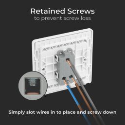 British General Evolve 20A 16AX 1-Gang 2-Way Wide Rocker Light Switch  Pearlescent White with White Inserts