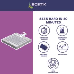 Bostik  Rapid Setting Cement Grey 10kg