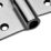 Smith & Locke Polished Chrome  Rising Butt Hinges LH 75mm x 70.6mm 2 Pack