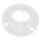 Essentials Rail End Sockets White 19mm 2 Pack