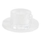 Essentials Rail End Sockets White 19mm 2 Pack