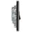 LAP  13A Switched Fused Spur  Black Nickel with Black Inserts
