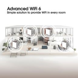 Labgear  AX3000 Dual-Band In-Wall Wi-Fi 6 Access Point