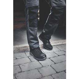 Site Donard Size 9  Black  Water-Resistant Steel Toe Cap Safety Trainers