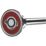 Croydex Round Telescopic Shower Rod Aluminium Chrome 2298mm