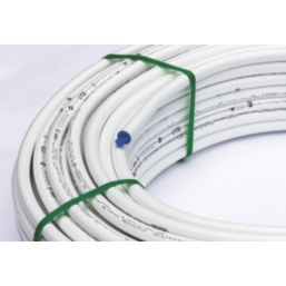 Wavin Tigris  Press-Fit MLCP Pipe 20mm x 100m White