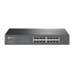 TP-Link TL-SG1016D 16 Port Desktop / Rackmount Network Switch Black