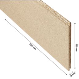 Essentials Loft Boards 1220mm x 320mm 3 Pack