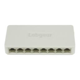 Labgear 60051PI/S 8 Port Gigabit Ethernet Switch White