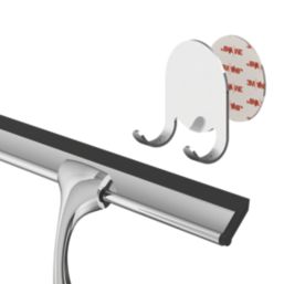 Swirl Caldew Shower Squeegee with Hook