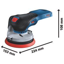 Bosch GEX 18V-125 125mm 18V Li-Ion CoolPack Brushless Cordless Random Orbit Sander - Bare