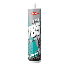 Dow 785+ Bacteria-Resistant Sanitary Silicone White 310ml