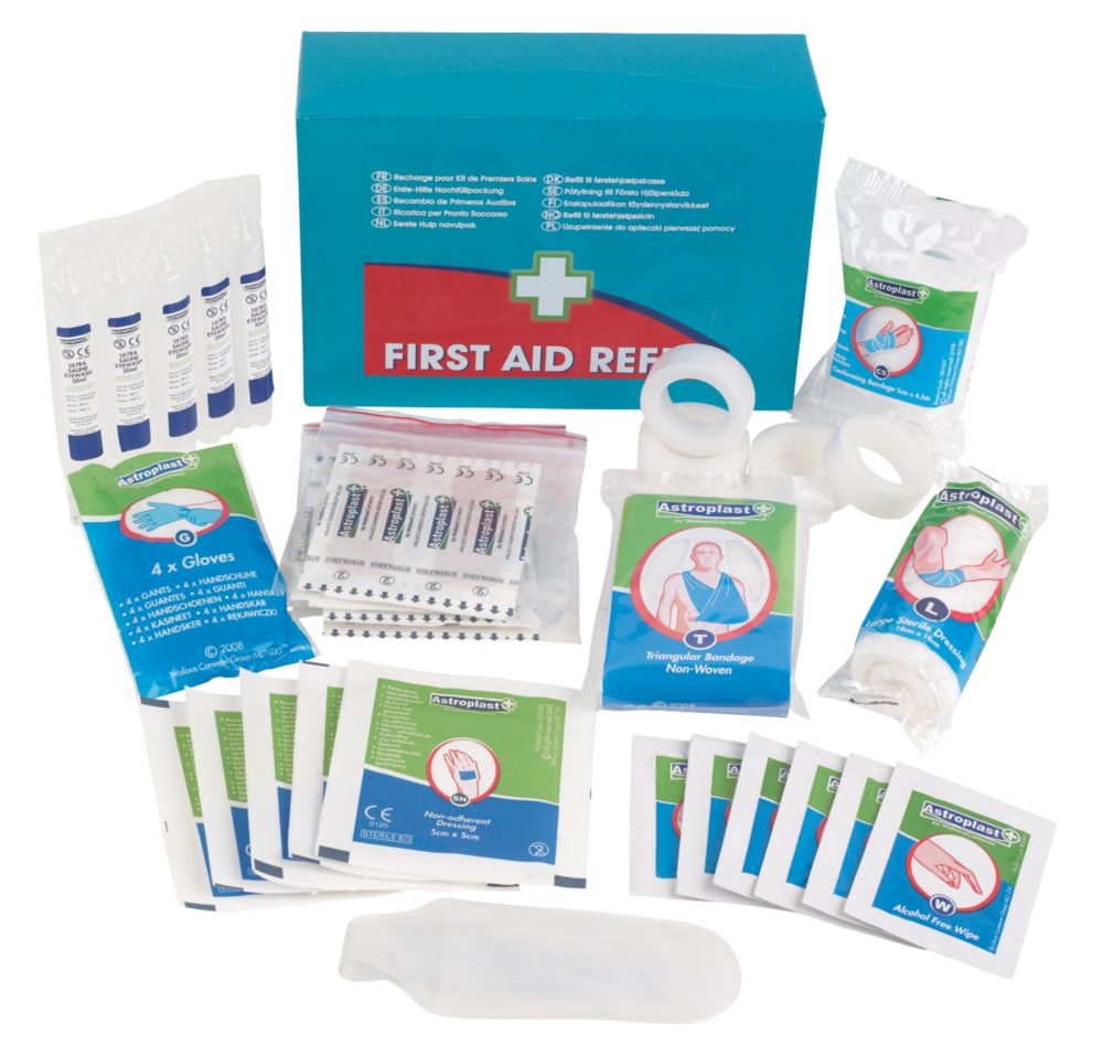 Wallace Cameron Vivo PCV First Aid Kit Refill - Screwfix