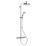 Mira Apt ERD Rear-Fed Exposed Chrome Thermostatic Diverter Shower