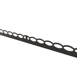 Apollo Metal Lawn Edge Kit (Cutout) Matt Black Powder Coated 0.91m