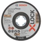 Bosch  X-Lock Stainless Steel Cutting Disc 115mm (4 1/2") 10 Pack