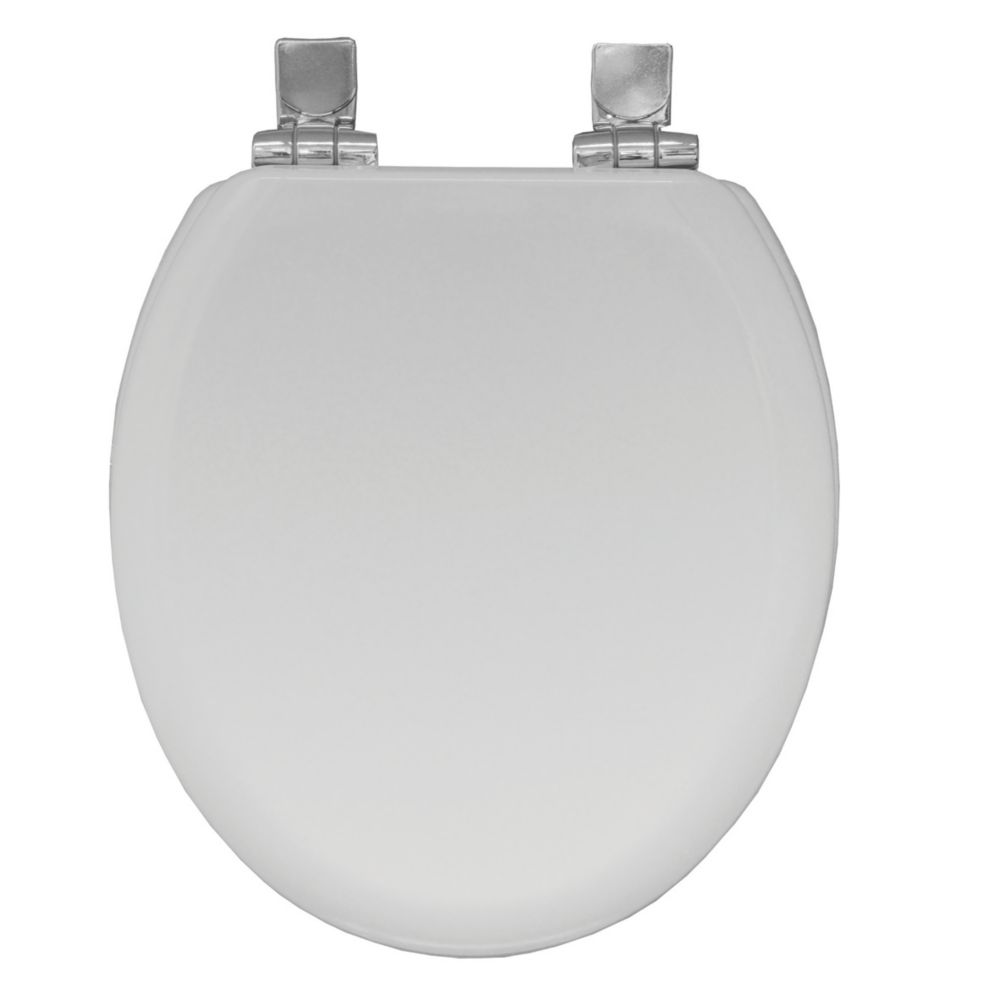 Bemis Greenline SoftClose Toilet Seat Wood White Screwfix
