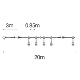 Elite Knobs & Handles Kensington Knurled T Bar Handle Matt Black 148mm