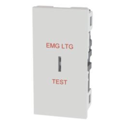 LAP  16AX Modular SP Key Switch White