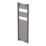 Flomasta 1600mm x 500mm 2409BTU Anthracite Flat  Towel Radiator