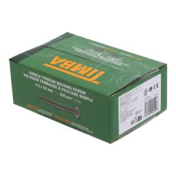 Timba  PZ Double-Countersunk  Decking Screws 4.0mm x 40mm 200 Pack