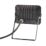 Brackenheath iSpot Outdoor LED Slimline Floodlight Black 20W 1800lm