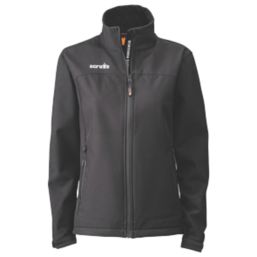 Scruffs Trade Womens Softshell Jacket Black Size 18
