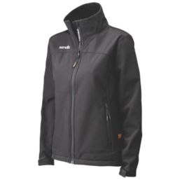 Scruffs Trade Womens Softshell Jacket Black Size 18