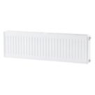 Flomasta 300mm x 1000mm 3230BTU White Type 22 Convector Radiator