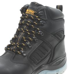 DeWalt Recip Size 9 Black Waterproof Steel Toe Cap Safety Boots Screwfix