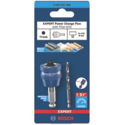 Bosch Expert PowerChange Plus Hex Shank Multi-Material Holesaw Arbor with 105mm Pilot Drill