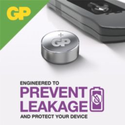 GP Batteries LR44 1.5V Button Cell Alkaline Batteries  2 Pack