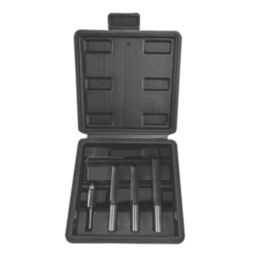 Titan 1/2 & 1/4" Shank Router Bits 4 Piece Set