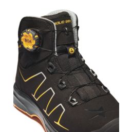 Solid Gear Reckon Size 7  Black Water-Resistant  Safety Boots