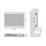 Flomasta 600mm x 900mm 2920BTU White Type 11 Convector Radiator