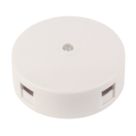Essentials  30A 3-Terminal Junction Box White