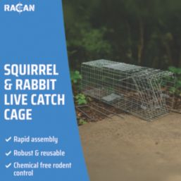 Racan   Rabbit & Squirrel Live Animal Cage Trap