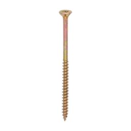 Rawlplug R-QCP PZ Countersunk Self Drilling Woodscrews 4mm x 70mm 200 Pack