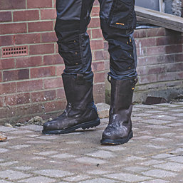 DeWalt Rigger 2   Safety Rigger Boots Brown Size 11
