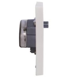 British General 900 Series 1-Gang Triplex Multimedia Socket White