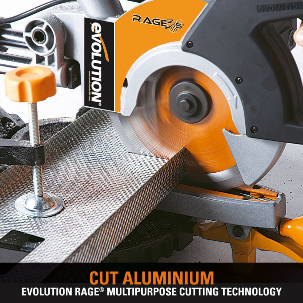 Evolution Power Tools 9 In. Multipurpose X 26T X 1 In. Arbor RAGE230BLADE - View #11