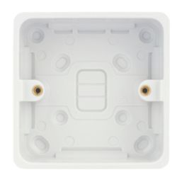Hager Sollysta WMPB1/28 1-Gang Surface Pattress  Back Box 28mm