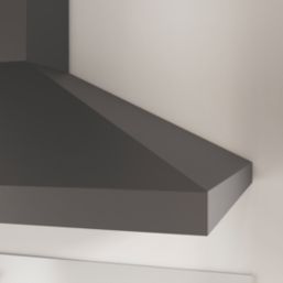 Cooke & Lewis  Chimney Hood Black 898mm