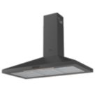 Cooke & Lewis  Chimney Hood Black 898mm