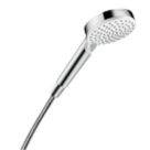Hansgrohe Crometta Vario Shower Handset Chrome/White 100mm x 210mm