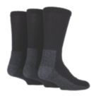 SockShop  Heavy Duty Safety Boot Socks Black 12-14 3 Pairs