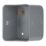 Contactum  1-Gang Metal-Clad  Back Box 47mm