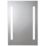 Croydex Thornton  Battery-Powered Rectangular Illuminated Mirror With 413lm LED Light 400mm x 600mm