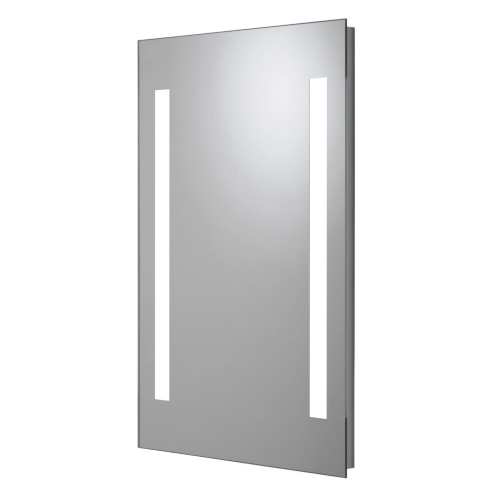 Croydex Thornton Battery-Powered Rectangular Illuminated Mirror With ...